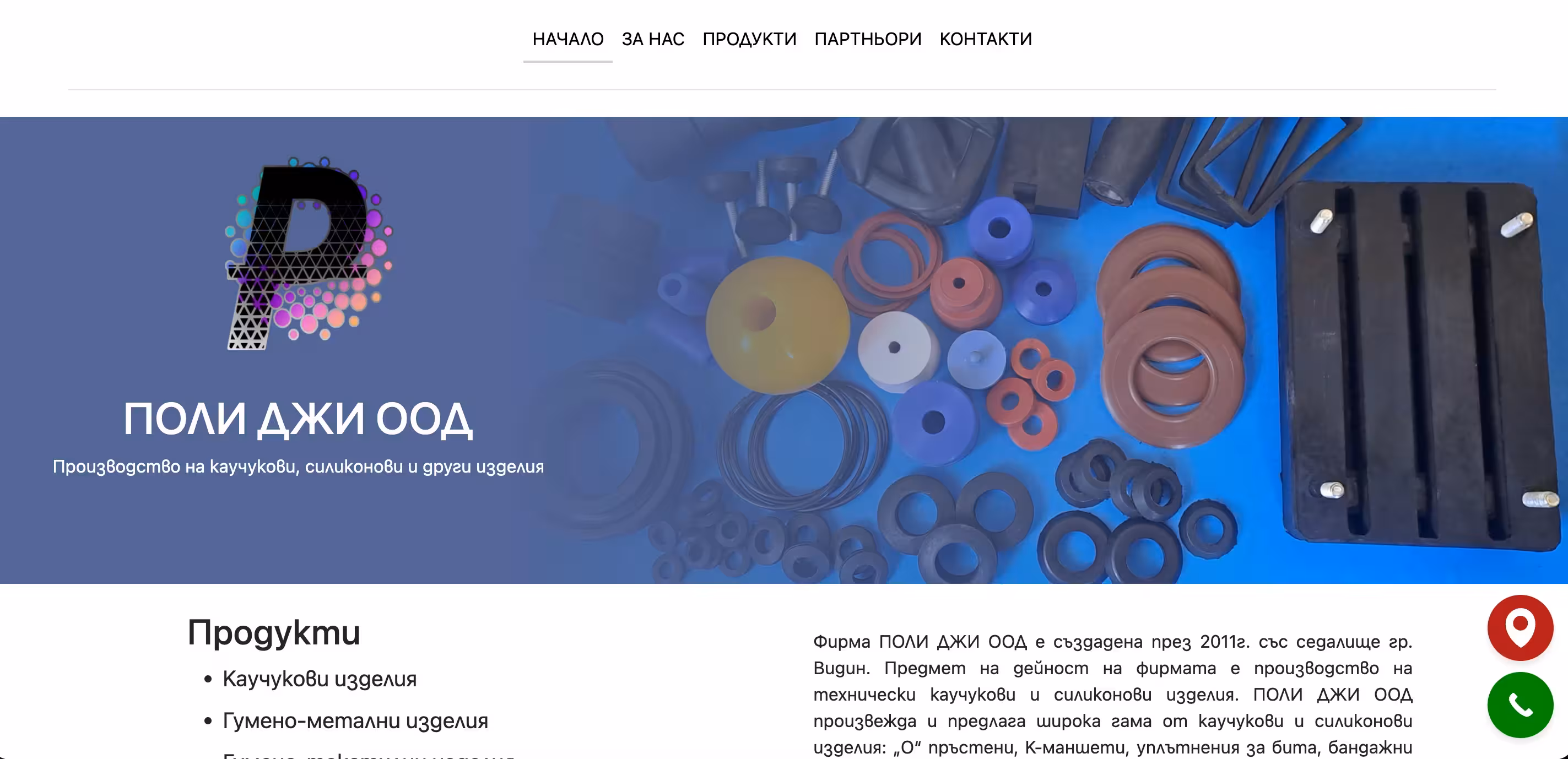 Polig-Vidin full-stack web application development portfolio project